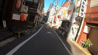 Tokyo Bike 荒木町 永代橋から四ツ谷 大手町 一番町 皇居 東京自転車散歩 4K