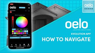 Oelo Evolution App: Main Navigation