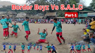 Mae La Camp Karen New Year Soccer Tournament Border Boyz Vs S.A.L.C Quarter-3 Part-1