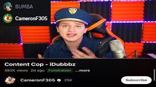 i interviewed CameronF305 (the new Content Cop)
