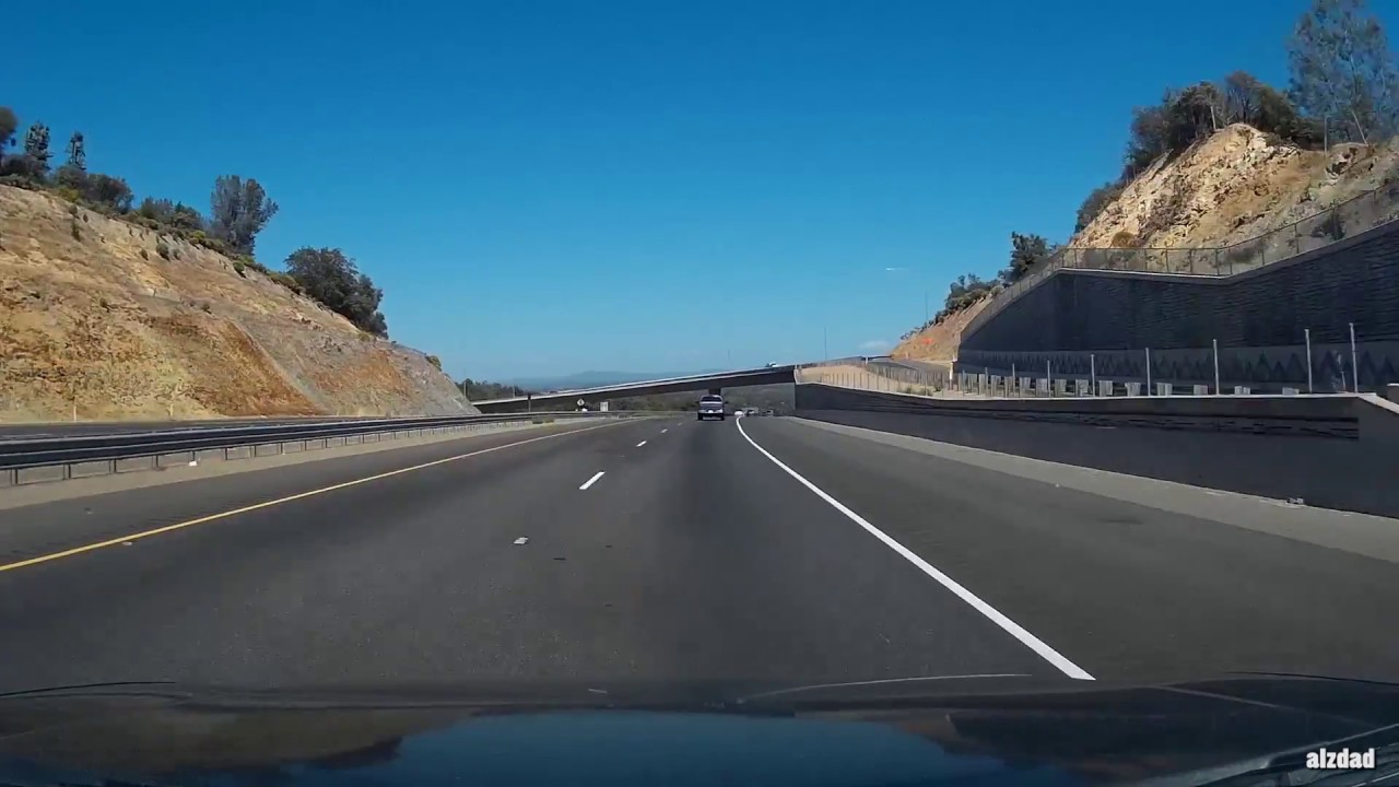 Folsom To Placerville CA | The 50 50 Challenge Dashcam - YouTube