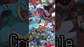 Every Crocodile/Alligator Pokemon in 30 Seconds!