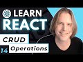 React CRUD Operations | Learn React JS