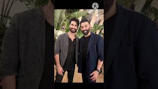 Sunny Deol 💞Gadar2🌹🌹reception #sunnydeol and son and shahidkapoor #gadar2 song viral #ytshort