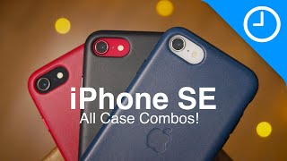 Hands-on: all official iPhone SE 2 case color combinations (18 possibilities)
