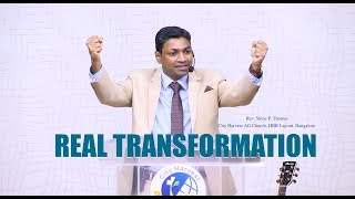 Real Transformation.  Rev. Shine P. Thomas.