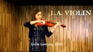 Emile Germain 1900 violin