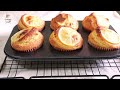 清新美味點心🐝🐝🐝蜂蜜檸檬瑪芬｜honey lemon muffins recipe｜鬆軟馬芬蛋糕 瑪德蓮｜ asmr｜食譜作法教學｜toritori cooking