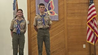 Brother and sister achieve highest Boy Scout rank together | Get Uplifted