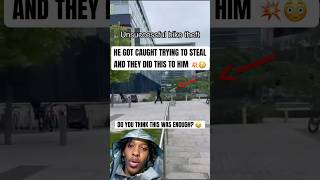 ROADMAN GETS CAUGHT TRYING TO STEAL AND GETS BEATEN #shorts #uk 😨🤣