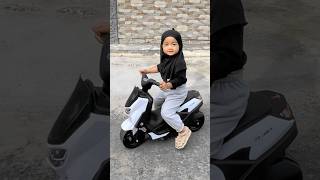 Wow Neng Yasmin Punya Motor Baru 🛵😲😲 #islamic #baby #cute #viral #fyp