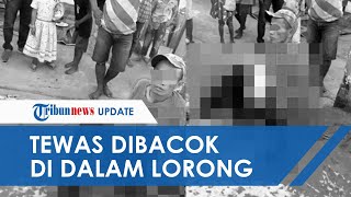 Video Detik-detik Pria Tewas Dibacok di Palembang, Wajah Pucat dan Tak Berdaya saat Dikerumuni Warga