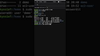 Creating user and group in linux system
