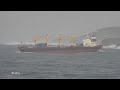 Bulk carrier DD VOYAGER leaving A Coruña