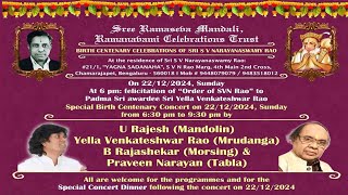 SVN Rao Birth Centenary Celebrations 2024