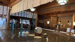 【令和5年】函館市・函館八幡宮宵宮祭　松前神楽奉奏