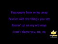 drake passionfruit karaoke version