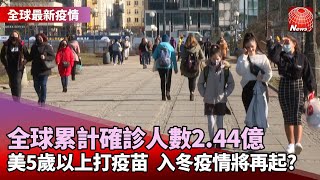 【全球最新疫情】美5至11歲童接種 佛奇:最快11月上旬｜東歐.英國疫情嚴峻 新冠大流行恐再起?｜美增1.7萬例 財長:明年下半通膨擬正常 @globalnewstw