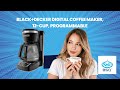 ☕ Brew the Perfect Cup Every Time with the BLACK+DECKER Digital Coffee Maker! ☕