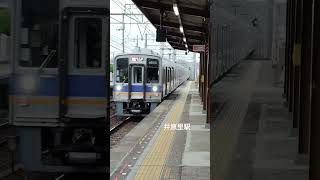 井原里駅を通過する特急サザンなんば行きです。 #南海電車 #南海12000系 #南海9000系 #鉄道 #電車 #特急サザン #train #railway