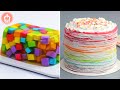 ODDLY SATISFYING Rainbow Cakes! Cake Decorating Ideas | House Of Desserts