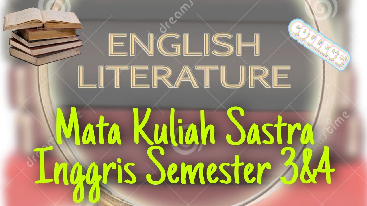 Mata Kuliah Jurusan Sastra Inggris Semester 3 Dan 4! - YouTube