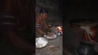 My 70 year old grandmother making Bhakri,roti, indian gluten free bread😍Aaii#shorts #trending