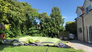 How to pack up a Vango Airbeam tent