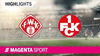 FC Würzburger Kickers - 1. FC Kaiserslautern | Spieltag 37, 18/19 | MAGENTA SPORT