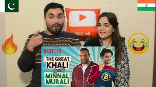 Reaction to Minnal Murali: Making of a Superhero The Great Khali | Tovino Thomas | Desi H&D Reacts