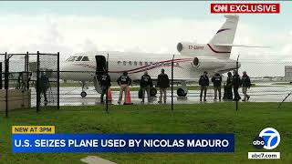 US government seizes plane used by Venezuelan president, citing sanctions violations