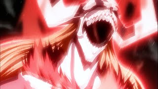 『BLEACH 千年血戦篇』 Ichigo breaks free of his inner Hollow's control as prepares to finish off Ulquiorra