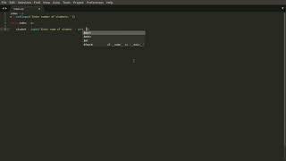 7. User Input in while loop