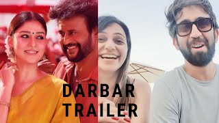DARBAR (Hindi) - Official Trailer Reaction Video | Rajinikanth | A.R. Murugadoss | Anirudh |