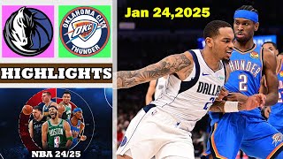 HIGHLIGHTS | Dallas Mavericks vs Oklahoma City Thunder | NBA Today