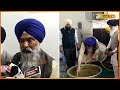 rajpura news ਗੁਰੂਘਰ ਚ ਸੇਵਾ ਕਰਨ ਪਹੁੰਚੇ chandumajra ਜੋੜੇ ਸਾਫ਼ ਕੀਤੇ ਅਤੇ ਧੋਤੇ ਜੂਠੇ ਬਰਤਨ local18