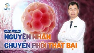 Dấu hiệu chuyển phôi không thành công và nguyên nhân thất bại | BS.CKII Cao Tuấn Anh | IVF Tâm Anh