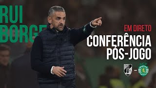 🔴 EM DIRETO | CONFERÊNCIA PÓS-JOGO | V.GUIMARÃES - SPORTING