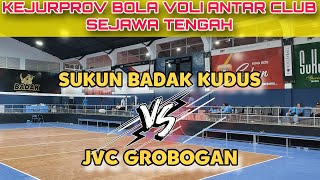 🔴[LIVE] KEJURPROV BOLA VOLI ANTAR CLUB SEJAWA TENGAH 2023‼️ SUKUN BADAK KUDUS VS JVC GROBOGAN