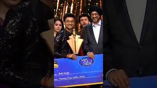 Indian Idol 13 Winner Rishi Singh | Winning Moment Video 🏆 #shorts