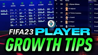 HOW TO GROW PLAYERS IN FIFA 23