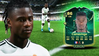 86 NO PRESSURE EVOLUTION CAMAVINGA PLAYER REVIEW | FC 25 ULTIMATE TEAM