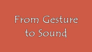 From Gesture to Sound - Duple to Triple