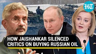 How Jaishankar ripped ‘campaign’ against India over Russian oil imports; 'Europe biggest buyer'
