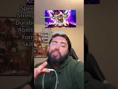 Can Goku beat the grand priest?