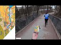 headcam orienteering frognerparken oslo. cup race no. 1.