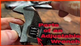 Parts of an Adjustable Wrench (Crescent Wrench) - Tool Nomenclature