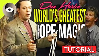 How to do world'd greatest cut and restored rope!! | Saturday Sorcery Dan Harlan tutorial