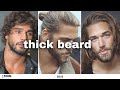 How to grow a thick beard (improve your jawline)