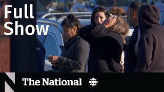CBC News: The National | Edmonton gang shooting, Escaping Gaza, Actors’ strike ends